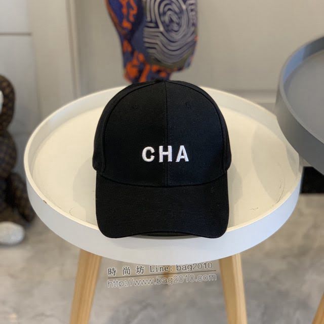 Chanel男女同款帽子 香奈兒新款字母刺繡精品棒球帽鴨舌帽  mm1643